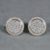 14 KT Luxurious Looking White Gold Lab Created Diamond Earrings For Anniversary Gift For Your Partner Gurukrupa-Gems