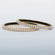 14 kt yellow gold lab grown round brilliant cut stylish diamond Bangles for Everyday Elegance Gurukrupa-Gems