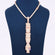 14KT Rose Gold Tennis Chain With Pendant Custom Design Lab Diamond (Copy) Gurukrupa-Gems