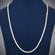 18 Inch 4mm Tennis Diamond Chain Necklace White Gold Iced Out New Chains Collection Gurukrupa-Gems