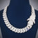 18.5 INCH 18 MM Customized Lock Cuban Necklace Gurukrupa-Gems