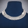 18K Gold Cuban Chain with Full VVS Iced Out Links & Luxury Clasp Lock Gurukrupa-Gems