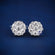 2 CT approx. diamond earring for women this valentine for your love Gurukrupa-Gems
