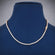 20 Inch 5mm White Gold Diamond Tennis Chain Necklace with Frozen Style Gurukrupa-Gems