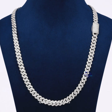 20 inch 10 mm hip hop cuban link chain men women Gurukrupa-Gems
