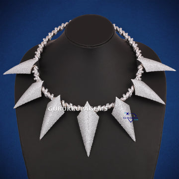 20 inch custom made long nails styled necklace Gurukrupa-Gems