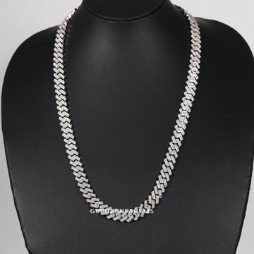 22 inch 10 mm Cuban chain for hip hop jewelry lovers Gurukrupa-Gems