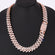 22 inch 18 mm best selling hip hop cuban custom made rose gold diamond chain vvs clarity Gurukrupa-Gems