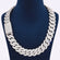 22 inch 22 mm fully white cuban link chain for men Gurukrupa-Gems