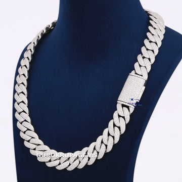 22 inch 22 mm hip hop vvs miami cuban chain Gurukrupa-Gems