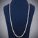 24 Inch 4mm Rose Gold Diamond Tennis Chain Necklace Celestial Ice Collection Gurukrupa-Gems