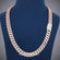 24 inch 13 mm two tone cuban diamond chain vvs clarity Gurukrupa-Gems
