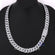 24 inch 22 mm hip hop cuban diamond chain for men d color vvs clarity - Gurukrupa - Gems
