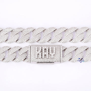 26 inch 18 mm hip hop cuban chain for men Gurukrupa-Gems