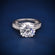 3 Carat Round Cut Wedding Engagement Proposal Rings for Women - Gurukrupa-Gems