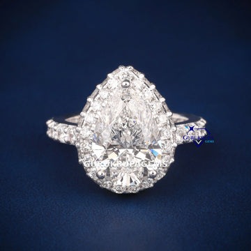 3 stone diamond proposal best quality diamond ring (Copy) (Copy) Gurukrupa-Gems