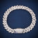 8 inch 10 mm hip hop box cuban diamond bracelet Gurukrupa-Gems