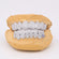 925 Sterling Silver Hip Hop 16 Dental Teeth Diamonds in VVS Clarity - Gurukrupa-Gems