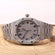 A round dial with arabic numerals fully iced out moissanite diamond watch luxurious looking-Gurukrupa-Gems