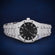 Black color dial fully iced out diamond watch Gurukrupa-Gems