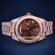 Brown face hiphop diamond watch VVS clarity for men women Gurukrupa-Gems