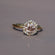 Capture the beauty to your finger with our exquisitely crafted 14 kt lab grown diamond solitaire ring Gurukrupa-Gems