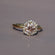Capture the beauty to your finger with our exquisitely crafted 14 kt lab grown diamond solitaire ring-Gurukrupa-Gems