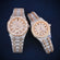 Couple branded watch for men women 41-36 mm dial Gurukrupa-Gems