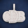 Custom Design Diamond Pendant In White Gold - Gurukrupa-Gems