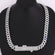 Custom Diamond Chain Unique And Luxury Jewelry VVS Clarity Diamond Chain For Party Wear Gurukrupa-Gems