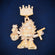 Custom iced out 2 inch hip hop diamond pendant - Gurukrupa-Gems