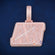 Custom rose gold letter hiphop diamond pendant for unisex Gurukrupa-Gems
