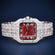 Customized Iced Out HipHop Diamond Watch VVS Clarity Gurukrupa-Gems