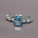 Elegant and chic our designer girls ring accessory is crafted in 14kt white gold with labgrown diamonds Gurukrupa-Gems