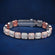 Fancy bracelet for men women two tone hip hop vvs clarity Gurukrupa-Gems