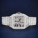 Full white luxury skeleton roman numerals diamond watch Gurukrupa-Gems