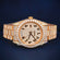 Fully iced out custom yellow hip hop vvs diamond watch Gurukrupa-Gems