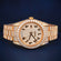 Fully iced out custom yellow hip hop vvs diamond watch Gurukrupa-Gems