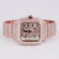 Fully iced out skeleton styled lab grown diamond watch for men made in stainless steel Gurukrupa-Gems