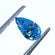 Heavenly Shine Sea blue treated Pear cut lab grown loose diamond for ethereal glow-Gurukrupa-Gems