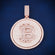Hip hop custom bitcoin diamond vvs clarity pendant necklace Gurukrupa-Gems