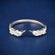Hip hop diamond band with princess cuts Gurukrupa-Gems