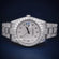 Hip hop diamond watch white dial vvs clarity Gurukrupa-Gems