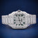 Hip hop fully white diamond watch for men-Gurukrupa-Gems