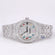 Hip hop lab grown diamond studded watch crafted in stainless steel with vvs clarity diamonds-Gurukrupa-Gems