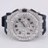Hip hop mens lab grown diamond watch in rubber belt for with VVS clarity Gurukrupa-Gems