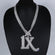 Indulge in the glamour of 14kt white gold lab grown diamond chain pendant with enhanced vvs clarity Gurukrupa-Gems