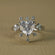 Make a statement with our equisite heart and round cut solitaire diamond ring-Gurukrupa-Gems
