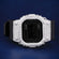 Men’s hip hop style digital watch with eye catching red strap and completely iced display that shines hard Gurukrupa-Gems