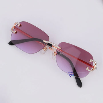 Mens luxury diamond sunglasses pass diamond tester Gurukrupa-Gems